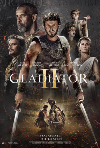 28. november, 1. og 2. december: Gladiator 2 